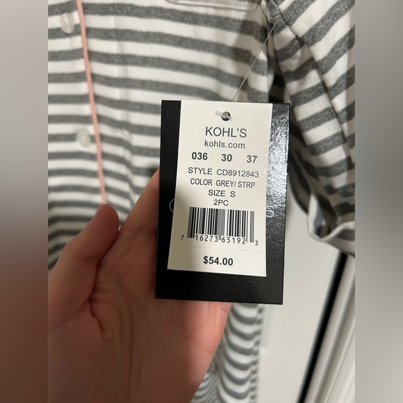 NWT Cuddl Duds Pajama Set - Picture 4 of 5